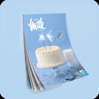 FREE 2027 Milk Calendar — 50th Edition