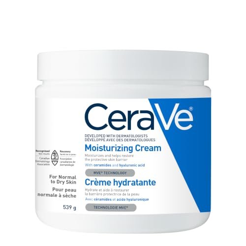 CeraVe Moisturizing Cream for Dry Skin, 539g