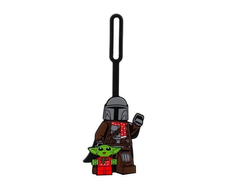 LEGO Star Wars The Mandalorian with Grogu Holiday Bag Tag (5008114)