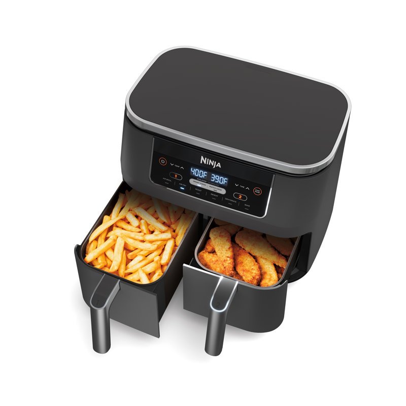 Ninja Foodi 6-in-1 Dual Zone Air Fryer 8QT (DZ201C)