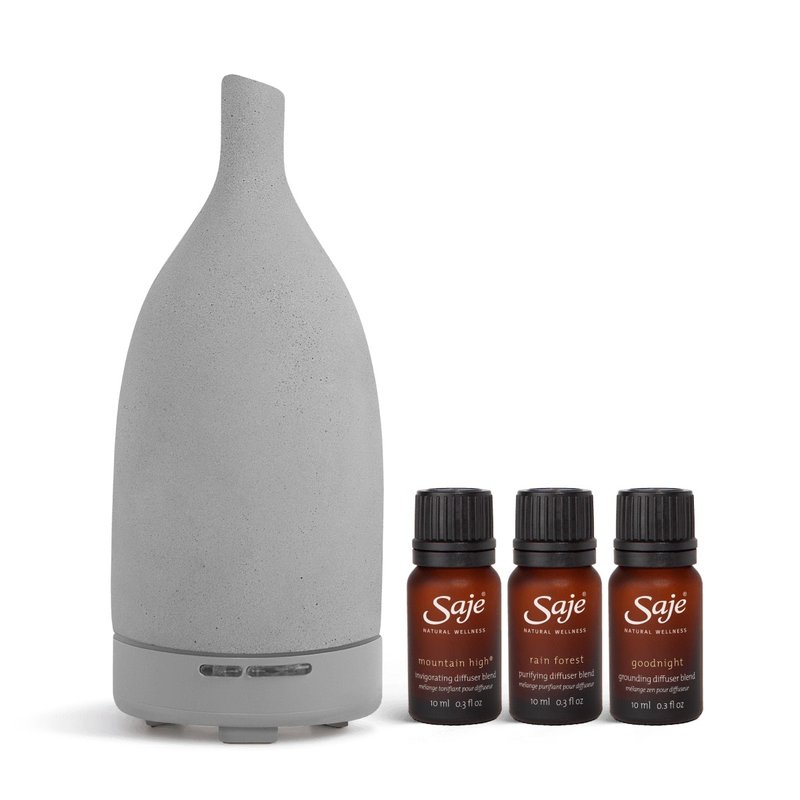 Saje Into the Woods Stone Diffuser Bundle