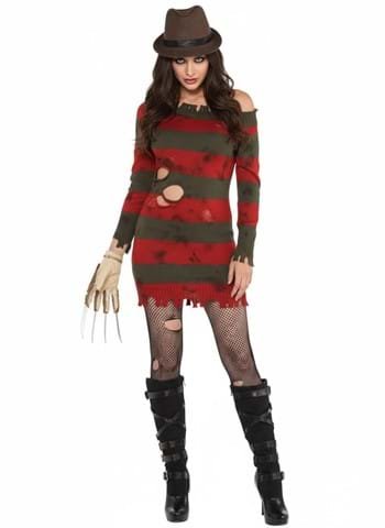 Women's Nightmare Ms. Freddy Krueger Costume (HalloweenCostumes.ca)