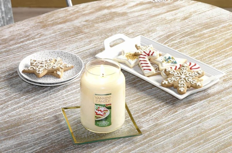 Yankee Candle Large Jar Scented Candle, Christmas Cookie, 22 oz